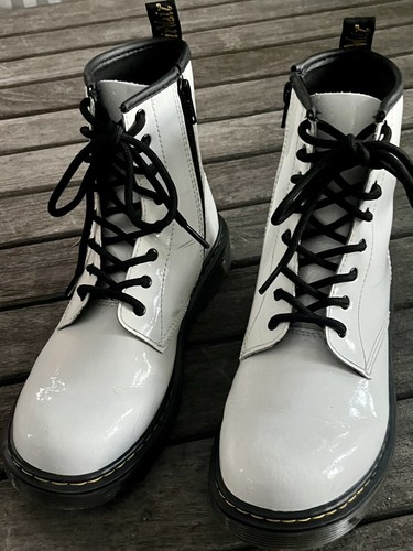 Martens white patent - martens,
