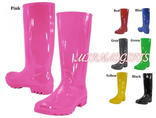 Women rubber rain boots - women's,